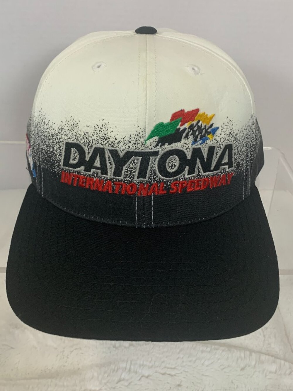 Vintage 1998 NASCAR Daytona International Speedway Snapback Hat American Needle